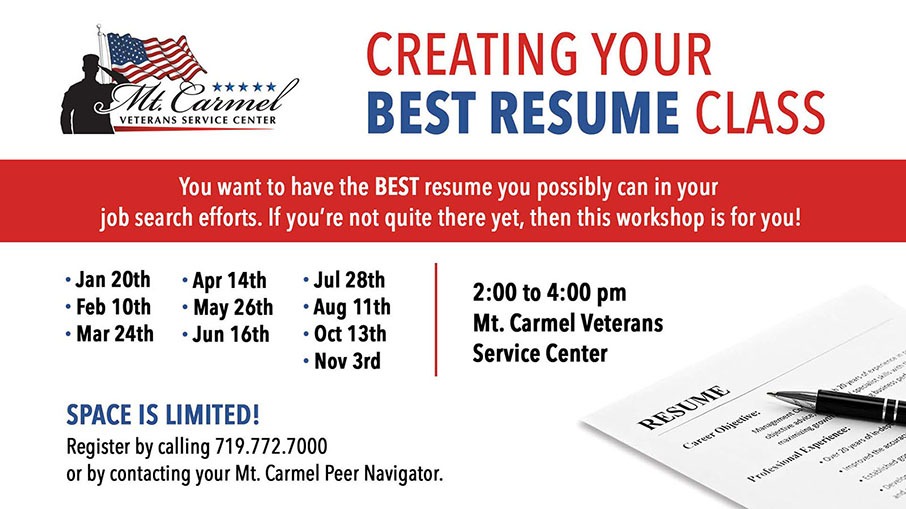 Creating Your Best Resume Class