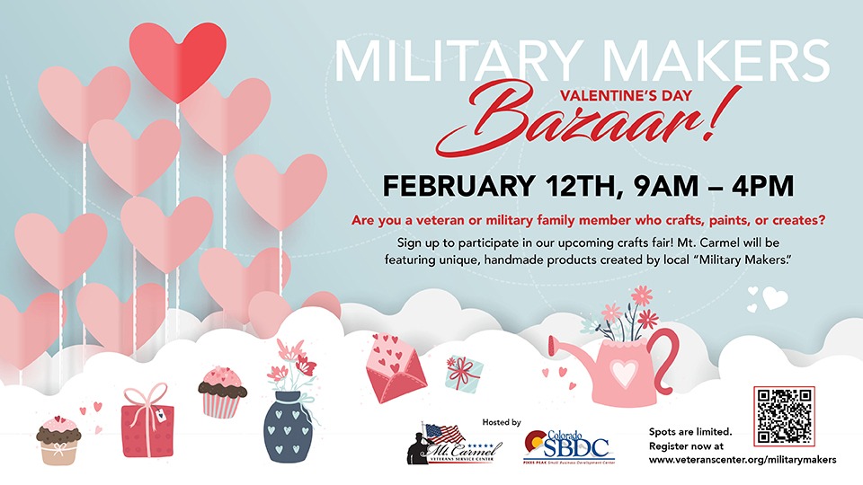 Military Makers Valentines Bazaar